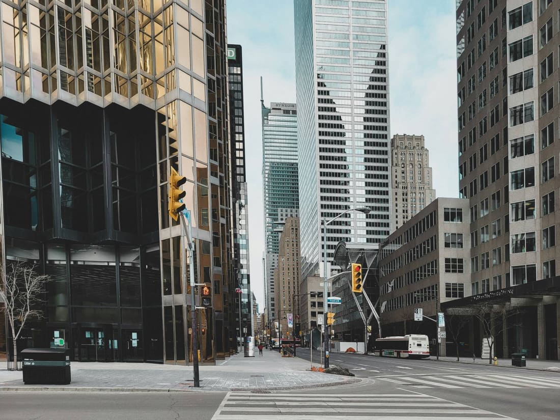Immeubles du centre-ville de Toronto